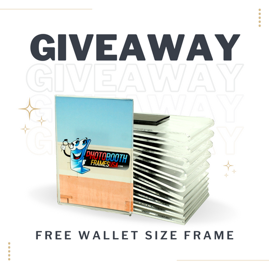 Magnetic Wallet Picture Frame