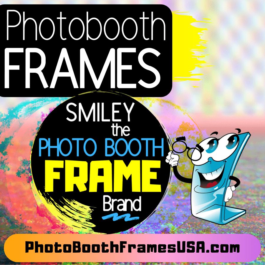 Smiley The Photo Booth Frame brand acrylic picture frames